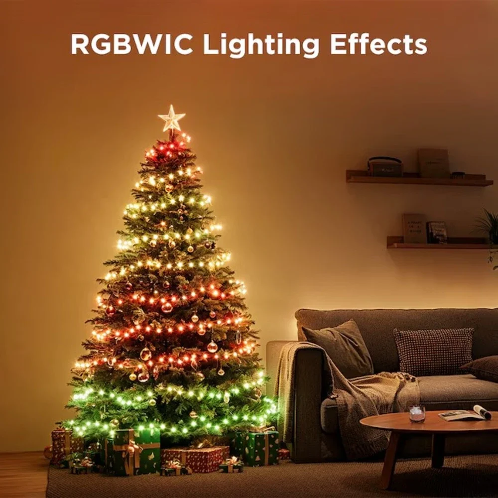 Govee Christmas‎ Tree String Lights 2S - 99ft 300 LEDs Smart Indoor Timer - NEW